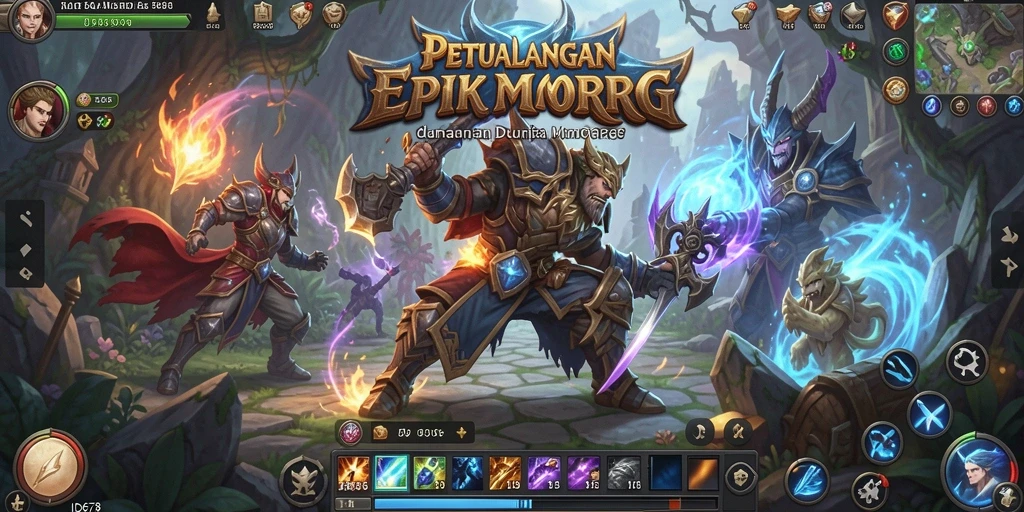 Tampilan gameplay utama ID678 yang menarik dan penuh aksi.