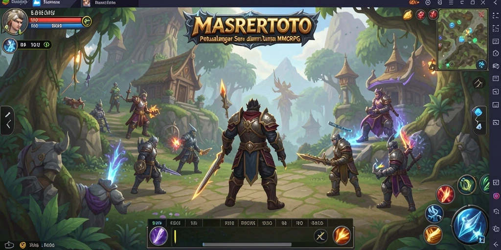 Tampilan menarik dari gameplay MASRERTOTO yang penuh aksi.