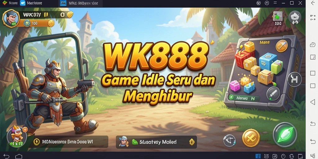 Tampilan gameplay WK888 yang mengasyikkan dan penuh warna.